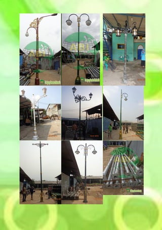 Katalog Abi Tiang Lampu Decorative Taman Jalan Pju Antik Dekoratif