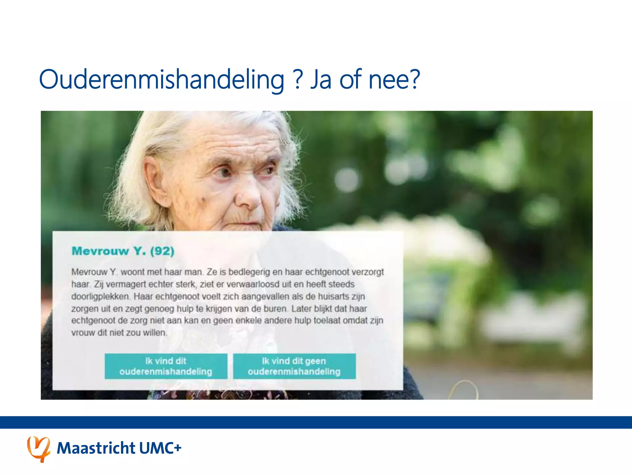 Ouderenmishandeling Pptx