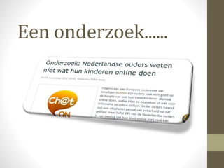 Een onderzoek......
 