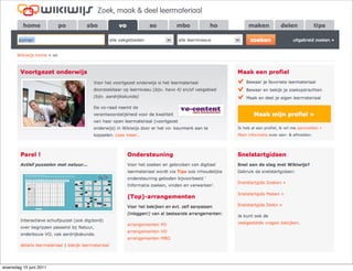 woensdag 15 juni 2011
 