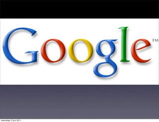 woensdag 15 juni 2011
 