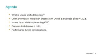 Oracle Unified Directory. Lessons learnt. Is it ready for a move from ...