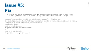 Lessons Learnt from Oracle Unified Directory implementation with Oracle ...