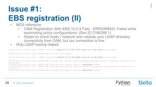 Lessons Learnt from Oracle Unified Directory implementation with Oracle ...