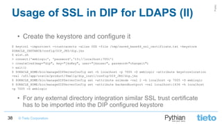Lessons Learnt from Oracle Unified Directory implementation with Oracle ...