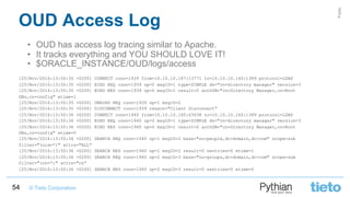 Lessons Learnt from Oracle Unified Directory implementation with Oracle ...
