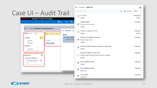 Case UI – Audit Trail
SYSCO AS – Norway © OUGN 2015 25
Case UI
 