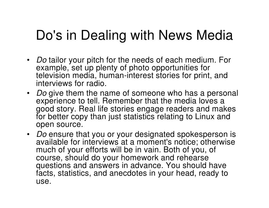 OUHK COMM 6024 Lecture 4 Building effective media relations with p…