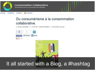 It all started with a Blog, a #hashtag
 