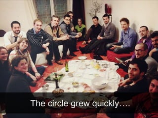 The circle grew ܾ….
 