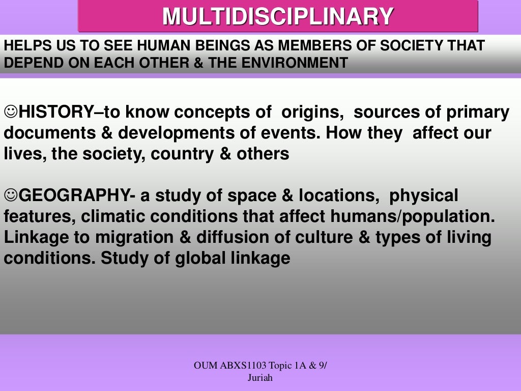 Oum abxs1103 topic 1 a & 9 what is social science