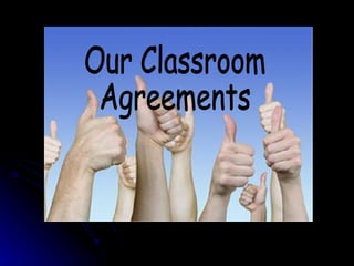 Our Classroom Agreements 