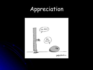 Appreciation 