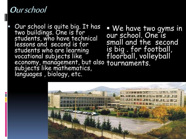 Our Ideal School Slovakia Ppt