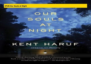 EPUB Our Souls at Night
 