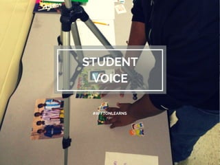 STUDENT
VOICE
#AFFTONLEARNS
 