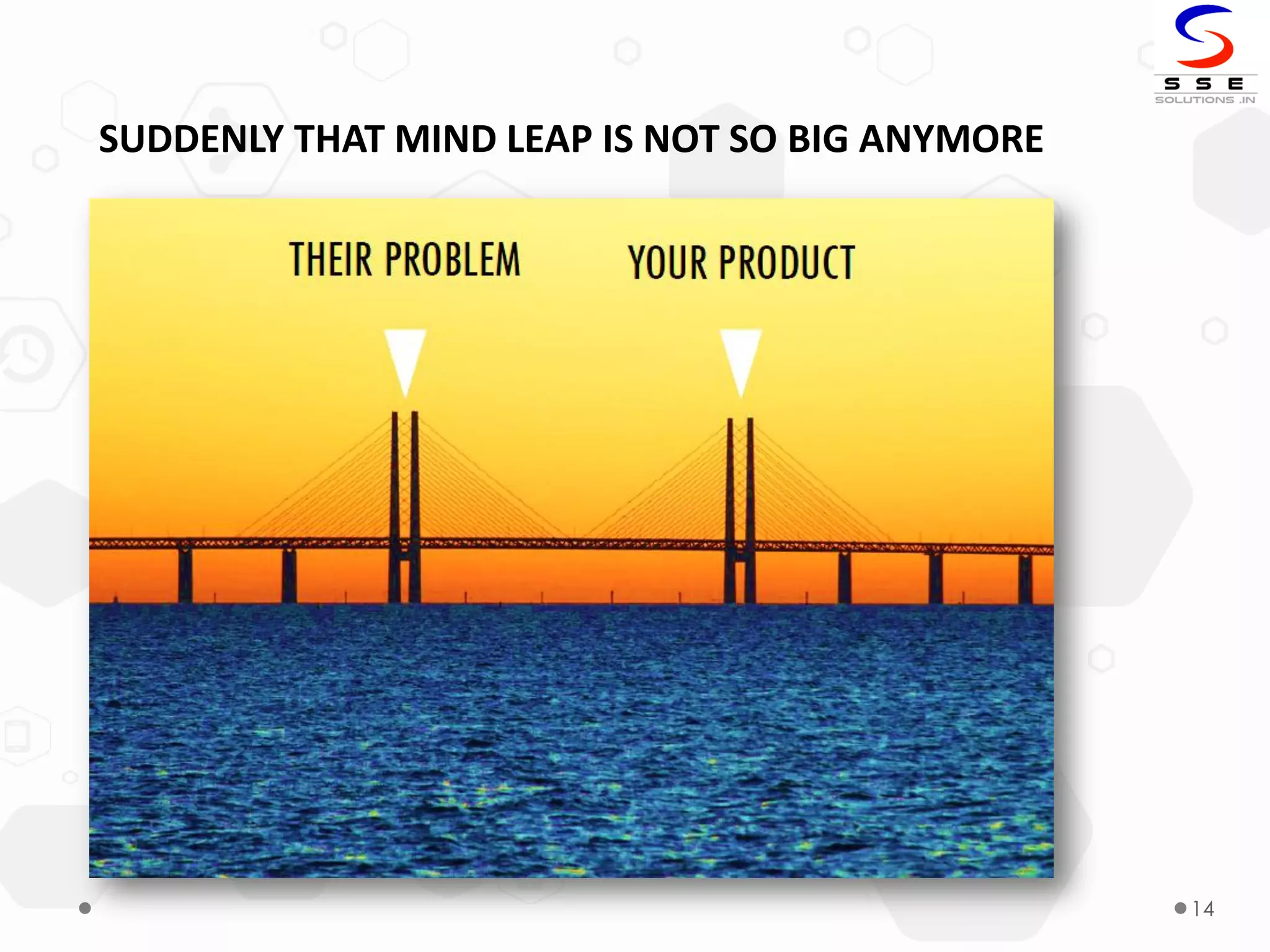 14
SUDDENLY THAT MIND LEAP IS NOT SO BIG ANYMORE
 