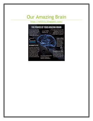 Our Amazing Brain
http://williriz.blogspot.com/
 