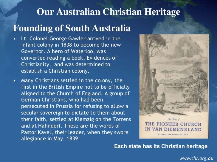 History of christianity in australia