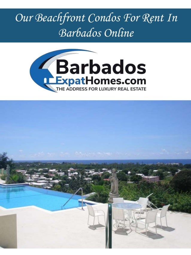 our beachfront condos for rent in barbados online
