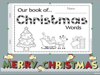 Our book of christmas word