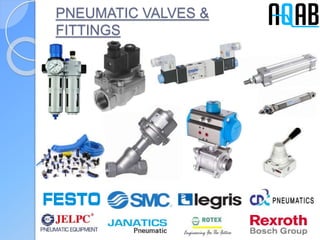 PNEUMATIC VALVES &
FITTINGS
 