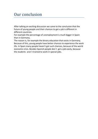 Our conclusion | DOCX