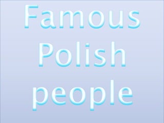FamousPolishpeople