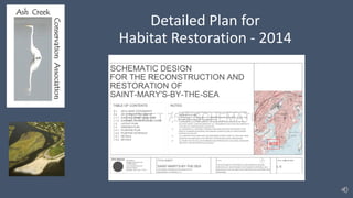 Detailed Plan for
Habitat Restoration - 2014
 