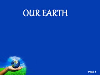Free Powerpoint Templates
Page 1
OUR EARTH
 
