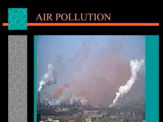 AIR POLLUTION 