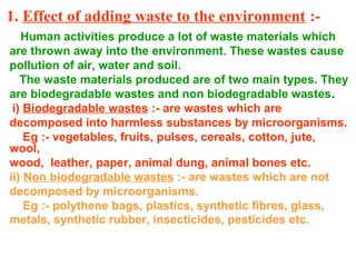 Ourenvironment ppt