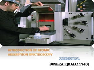 ATOMIC ABSORPTION SPECTROSCOPY Slide 2