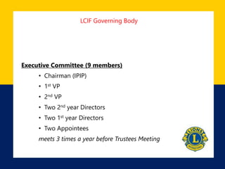 Our Foundation - LCIF | PPTX