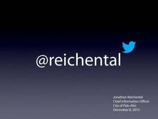 Our Future of Data-Driven, Connected Cities