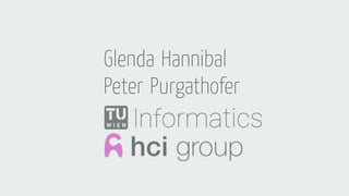 Glenda Hannibal
Peter Purgathofer
 
