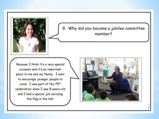 Our interview with Mrs Reid