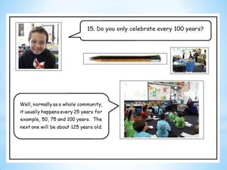 Our interview with Mrs Reid