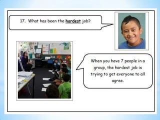 Our interview with Mrs Reid