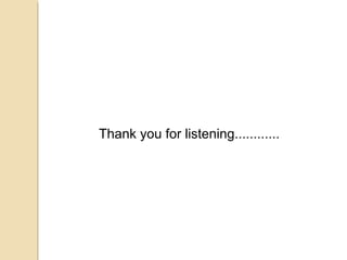 Thank you for listening............

 