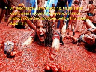 • On Wednesday early morning, traders and
local owners around the square, strive to
protect doors and windows before the chaotic
avalanche.
 