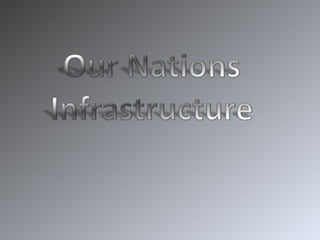 Our nations infrastructure
