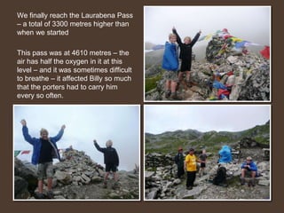 Along the way there were some beautiful flowers and mushrooms. We would often see a Yak, and even had yak and cattle jams on the trail!
