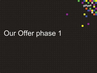 Our Offerphase 1 