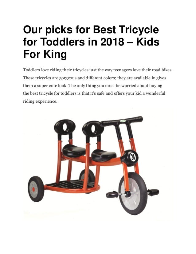toddlers tricycles