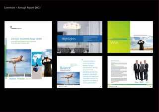 Livermore - Annual Report 2007
 