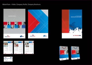 MalamTeam - Folder, Company Profile, Company Brochures
 
