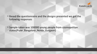 Marketing plan for fastrack new product line (clothing) | PPT