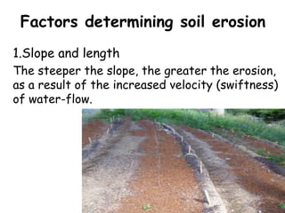 Increased Slope Soil Erosin | PPTX