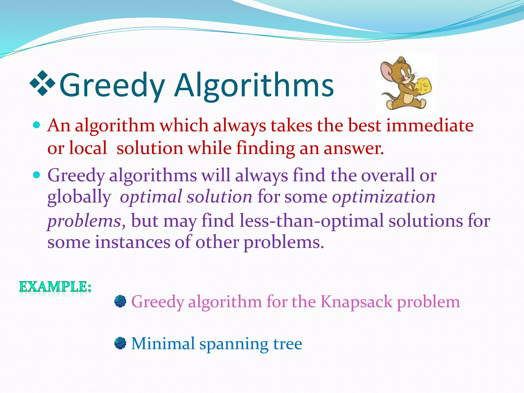 Our presentation on algorithm design | PPTX
